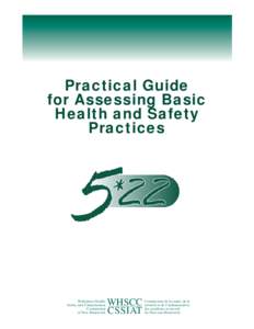 Practical Guide for Assessing Basic Health and Safety Practices  Workplace Health,