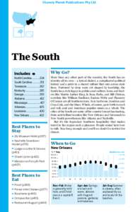 ©Lonely Planet Publications Pty Ltd  The South Why Go? North CarolinaSouth Carolina
