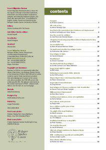 Persecution / Iraqi diaspora / Human rights in Iraq / Forced Migration Review / Refugees of Iraq / Refugee / Internally displaced person / Iraq / Displaced person / Forced migration / Asia / Fertile Crescent