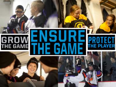 Grow the Game Our Goal: new families [in]