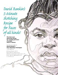 David Rankin’s 5-Minute Sketching Recipe for Faces of all kinds!