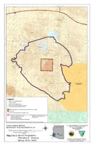 Conservation in the United States / United States Department of the Interior / Quartzsite /  Arizona / Environment of the United States / Tyson Wash / Geography of Arizona / Geography of the United States / Area of Critical Environmental Concern