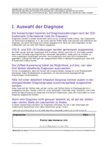 SAMMELSTELLE FÜR DIE STATISTIK DER UNFALLVERSICHERUNG UVG (SSUV) SERVICE DE CENTRALISATION DES STATISTIQUES DE L’ASSURANCE-ACCIDENTS LAA (SSAA) SERVIZIO CENTRALE DELLE STATISTICHE DELL’ASSICURAZIONE CONTRO GLI INFOR