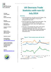 Overseas Trade Statistics (OTS) - non-EU Member States February 2014