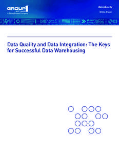 ®  A Pitney Bowes Company Data Quality White Paper