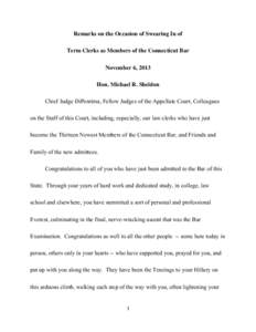 Microsoft Word - MRS remarks Nov[removed]swearing in - final final.docx