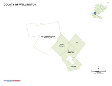 25  County of Wellington Rest of Wellington County (Not Surveyed)