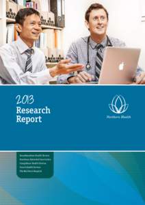 2013  Research Report  Broadmeadows Health Service