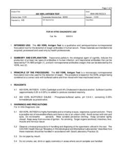 Anatomy / FTA-ABS / Venereal Disease Research Laboratory test / Nontreponemal tests for syphilis / ELISA / Polyclonal antibodies / Prozone phenomenon / Prozone / Treponema pallidum / Medicine / Immunology / Biology