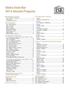 Brand New Version 2012 Awards Program.indb