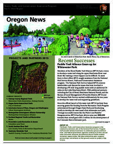 Rivers, Trails, and Conservation Assistance Program  National Park Service U.S. Department of the Interior  Pacific West Region