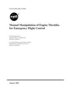 Aerodynamics / Phugoid / Fixed-wing aircraft / Aircraft flight control system / Space Shuttle / Flap / C. Gordon Fullerton / Aerospace engineering / Aviation / Spaceflight