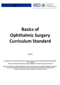 Surgery / Cataract surgery / Phacoemulsification / Surgical technologist / Operating microscope / Eric Arnott / Medicine / Eye surgery / Ophthalmology