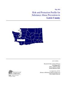 May[removed]Risk and Protection Profile for Substance Abuse Prevention in Lewis County