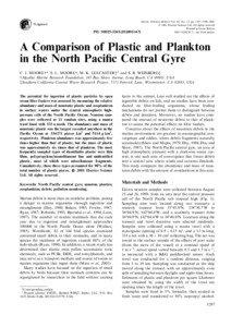 PII:  Marine Pollution Bulletin Vol. 42, No. 12, pp. 1297±1300, 2001
