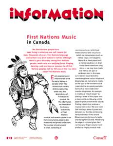 First Nations music / Americas / Aboriginal music of Canada / Ethnic groups in Canada / Percussion instruments / Musical instrument / First Nations / Northern Tutchone people / Idiophone / Hornbostel-Sachs / Music / Sound