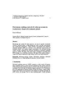 17th European Symposium on Computer Aided Process Engineering – ESCAPE17 V. Plesu and P.S. Agachi (Editors) © 2007 Elsevier B.V. All rights reserved.