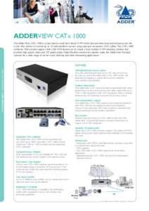 Input/output / KVM switch / Adder Technology / Mouse / USB flash drive / Universal Serial Bus / PlayStation 2 / Computer keyboard / Rack unit / Computer hardware / Computer peripherals / Out-of-band management