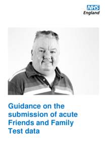 Guidance on the submission of acute Friends and Family Test data  OFFICIAL