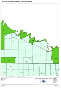 MILDURA PLANNING SCHEME - LOCAL PROVISION  ray ur M