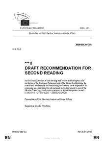 [removed]EUROPEAN PARLIAMENT Committee on Civil Liberties, Justice and Home Affairs[removed]COD)