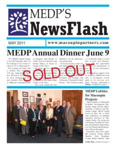 MEDP’S  NewsFlash MAY 2011