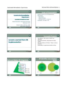 Business / Microeconomics / Management / Soil contamination / Sustainable remediation / Cost–benefit analysis