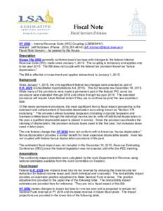 Legislative Fiscal Bureau