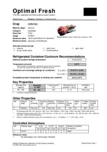 Optimal Fresh The fruit, vegetable and fresh produce expert system Detailed Report