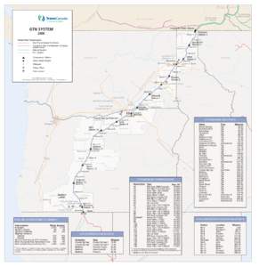 Pan Am Railways / Gas Transmission Northwest / Chemult /  Oregon / Maine Central Railroad