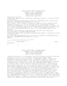 DAKOTA COUNTY BOARD OF EQUALIZATION JANUARY 4, 1993 PROCEEDINGS COUNTY BOARD MEETING ROOM DAKOTA COUNTY COURTHOUSE Commissioner Tapes #93-1 Commissioner Disk #13