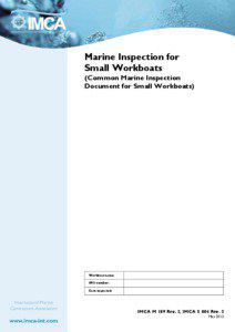 AB Marine Inspection for Small Workboats