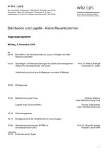 SVWR | ASPE Schweizerischer Verband der Lehrkräfte für Wirtschaft und Recht Association Suisse des Professeurs d’Économie et de Droit Associazione Svizzera dei Professori della Economia e del Diritto  Distribution u