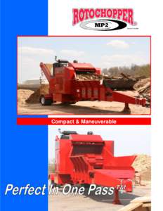 MP2  Compact & Maneuverable MP2 Mobile Wood Grinder / Colorizer Product Specifications