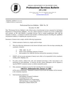 Indiana / Borman Expressway / Interstate 80 / Interstate 94 / U.S. Route 41 / Government procurement in the United States / Contract / Consultant / Law / Geography of Indiana / Northwest Indiana / Construction