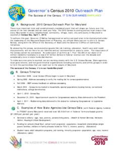 Microsoft Word - Governor_2010_Census_Outreach_Plan_2Pager_final.doc