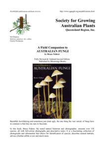 http://www.sgapgld.org.au/publications.html  SGAP(Qld) publications and book reviews Society for Growing Australian Plants