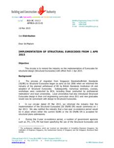 British Standards / Singapore / Government / Eurocode / EN / Political geography