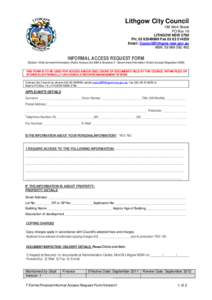 Microsoft Word - Informal Access Request Form V1.doc