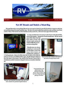 E-Bulletin  E-Bulletin RV Consumer Group