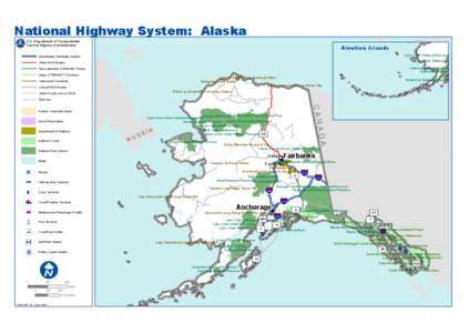 National Highway System: Alaska U.S. Department of Transportation Federal Highway Administration