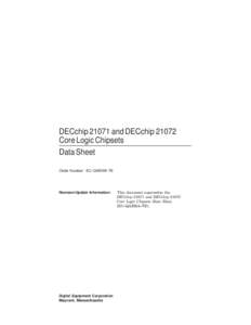 Instruction set architectures / Computer memory / Alpha 21064 / Computer buses / Minicomputers / DEC Alpha / Conventional PCI / CPU cache / VAX / Computer hardware / Computer architecture / Computing