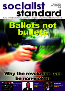 Socialist Standard October[removed] socialist standard