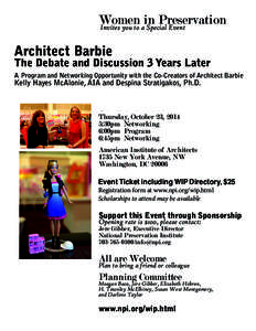Barbie / Jere / American Institute of Architects / Metromedia / WIP / Townley