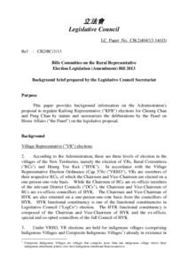立法會 Legislative Council LC Paper No. CB[removed]Ref  : CB2/BC/1/13