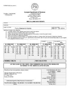 FORM FS-32 (Rev[removed]Georgia Department of Revenue Douglas J. MacGinnitie Commissioner