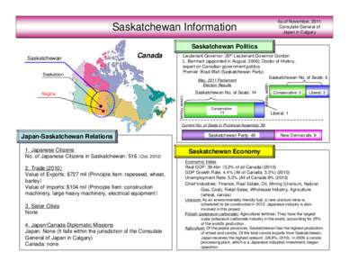 Microsoft PowerPoint - Saskatchewan Info.ppt