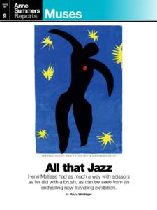 School of Paris / Jazz / Museum of Modern Art / Dance / Modern art / Fauvism / Henri Matisse