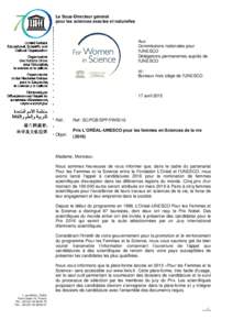 Microsoft Word - Signed-FINAL_French Nominations Anouncenment letter 2016