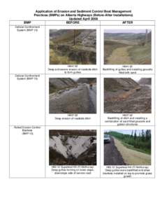 Soil / Environment / Soil science / Erosion control / Cellular confinement / Gabion / Erosion / BMP-1 / Soil nailing / Geotechnical engineering / Environmental soil science / Agriculture